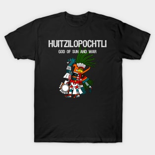 Huitzilopochtli God Of Sun And War T-Shirt